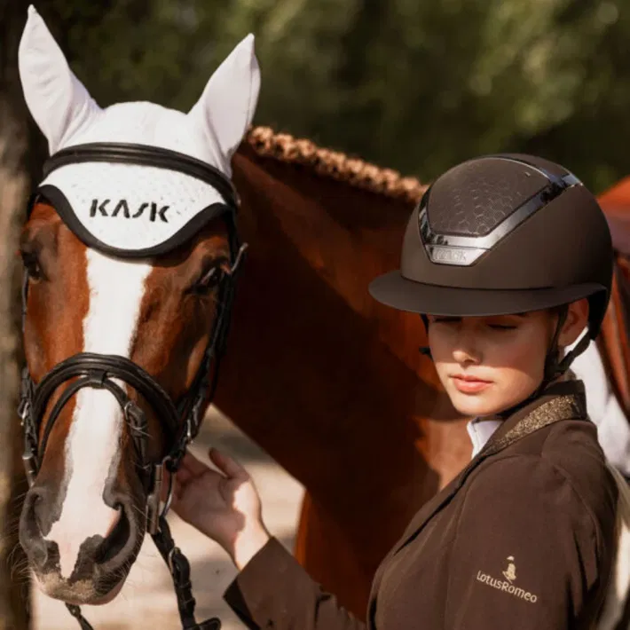 KASK Star Lady rijhelm Chrome Brown